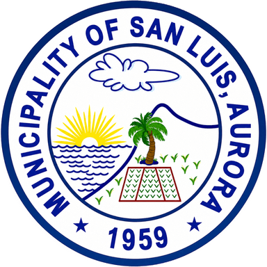 Official seal of the Municipality of San Luis, Aurora
